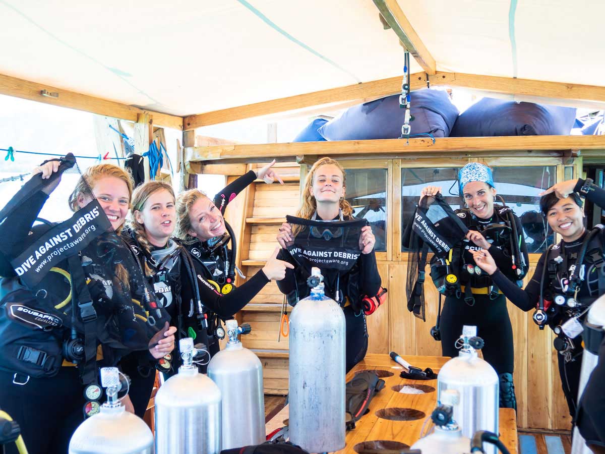 greenwashing scuba diving