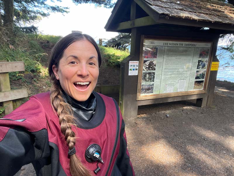 dry suit diving