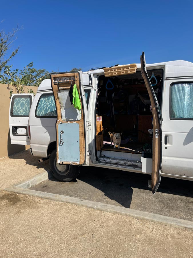 vanlife cabo san lucas