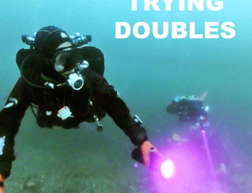 I tried diving doubles